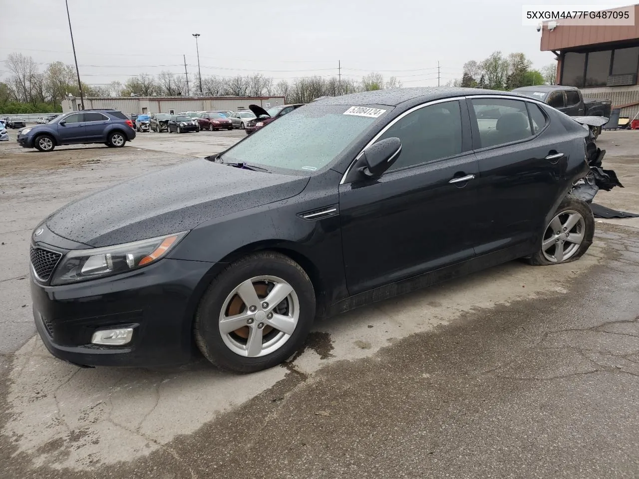 2015 Kia Optima Lx VIN: 5XXGM4A77FG487095 Lot: 52084124