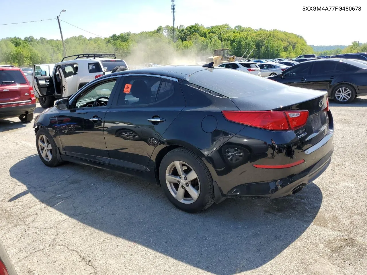 2015 Kia Optima Lx VIN: 5XXGM4A77FG480678 Lot: 52452314