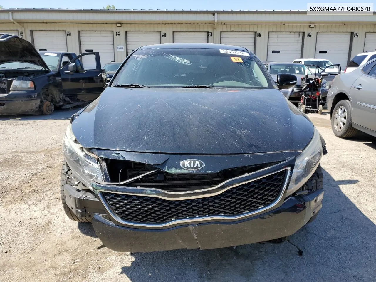 2015 Kia Optima Lx VIN: 5XXGM4A77FG480678 Lot: 52452314