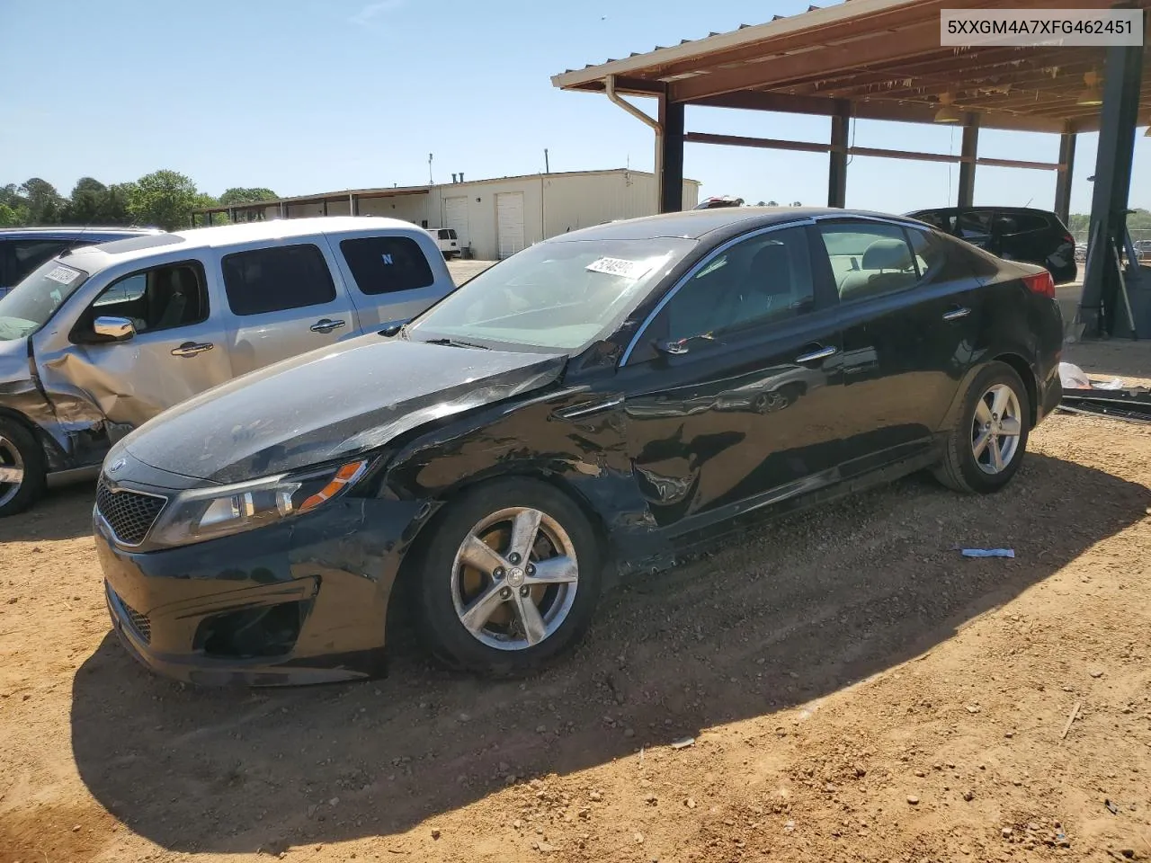 2015 Kia Optima Lx VIN: 5XXGM4A7XFG462451 Lot: 52489984