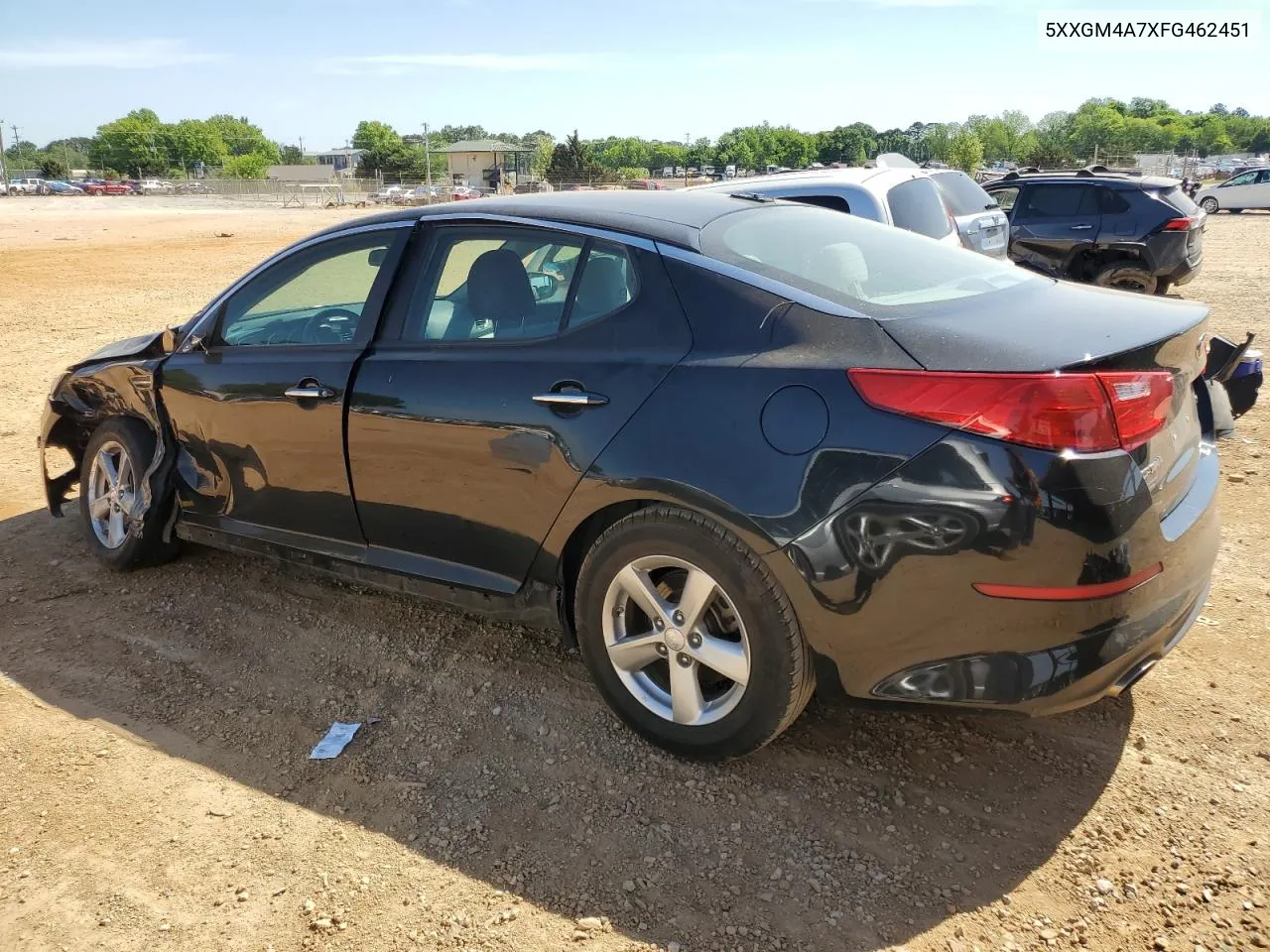 2015 Kia Optima Lx VIN: 5XXGM4A7XFG462451 Lot: 52489984