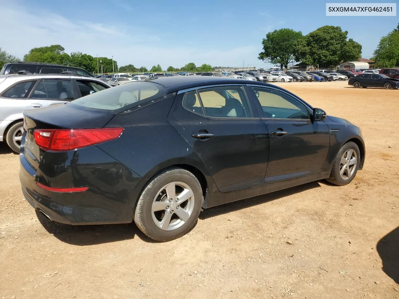 5XXGM4A7XFG462451 2015 Kia Optima Lx