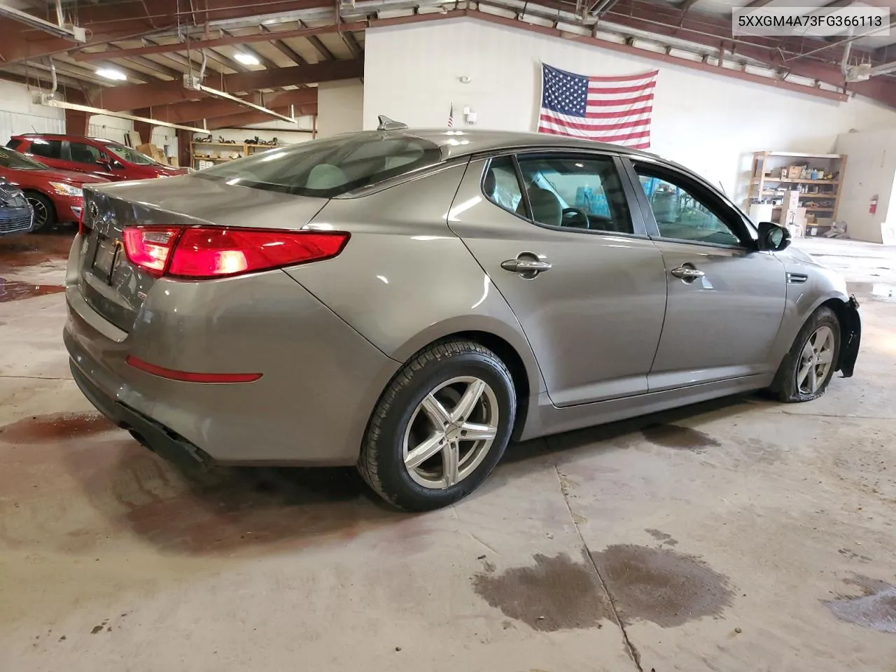 2015 Kia Optima Lx VIN: 5XXGM4A73FG366113 Lot: 53390494