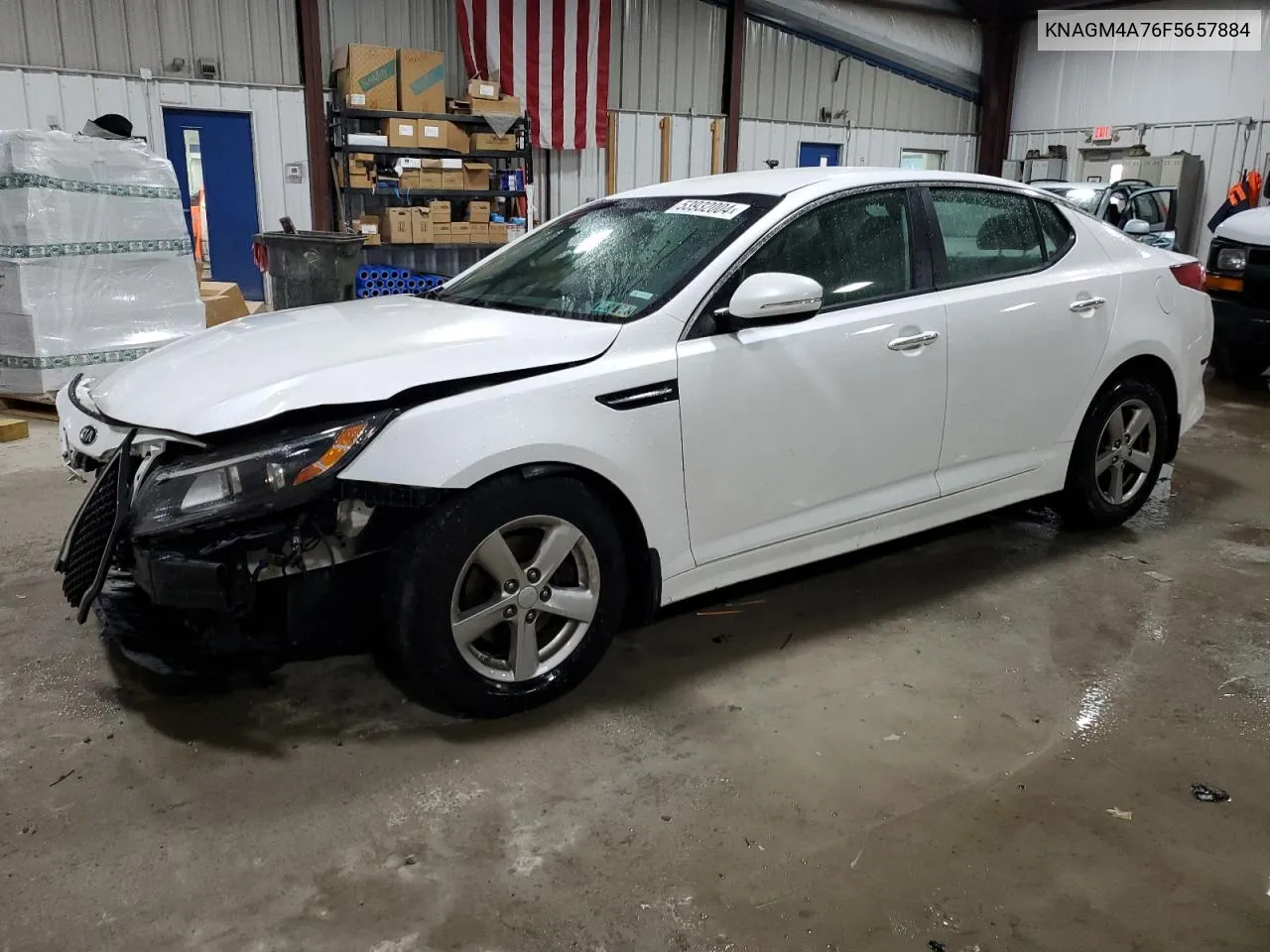 2015 Kia Optima Lx VIN: KNAGM4A76F5657884 Lot: 53932004