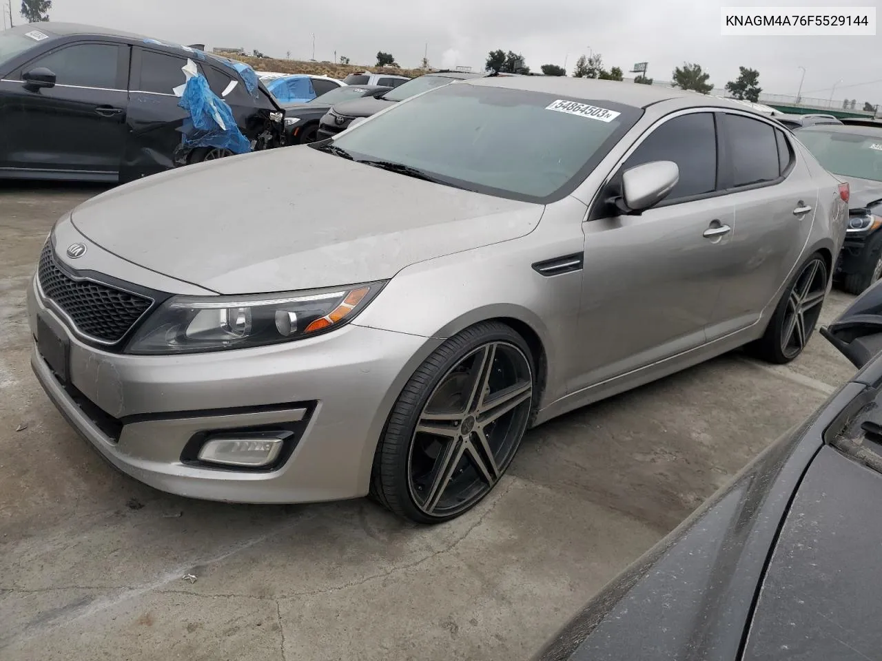 2015 Kia Optima Lx VIN: KNAGM4A76F5529144 Lot: 54864503