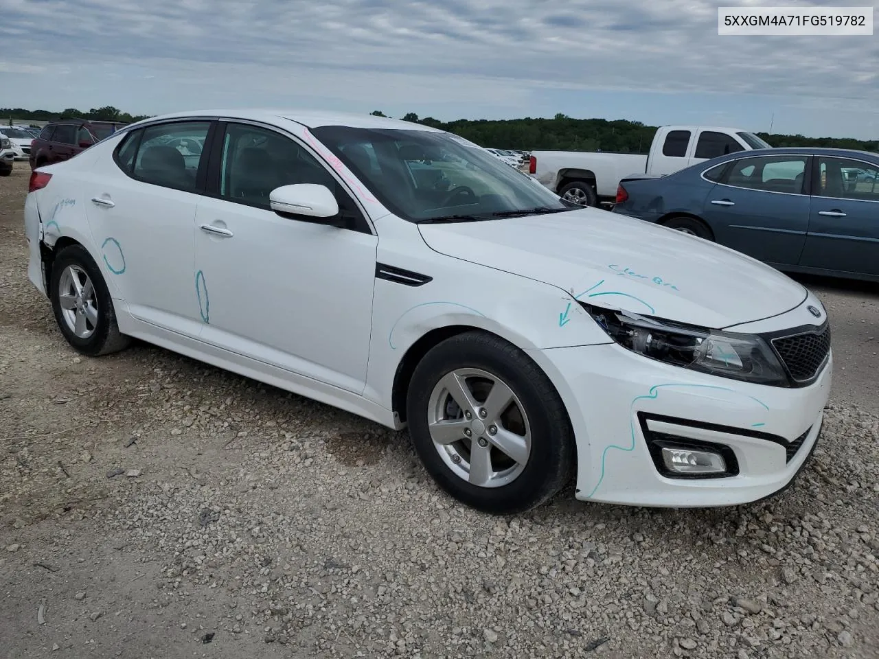 5XXGM4A71FG519782 2015 Kia Optima Lx