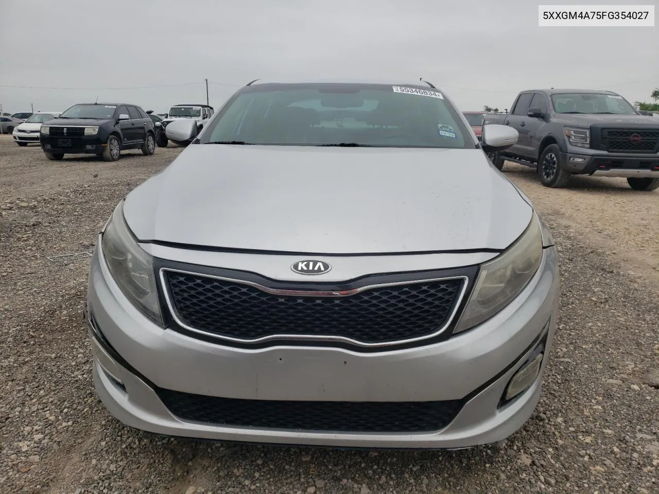 2015 Kia Optima Lx VIN: 5XXGM4A75FG354027 Lot: 55346834