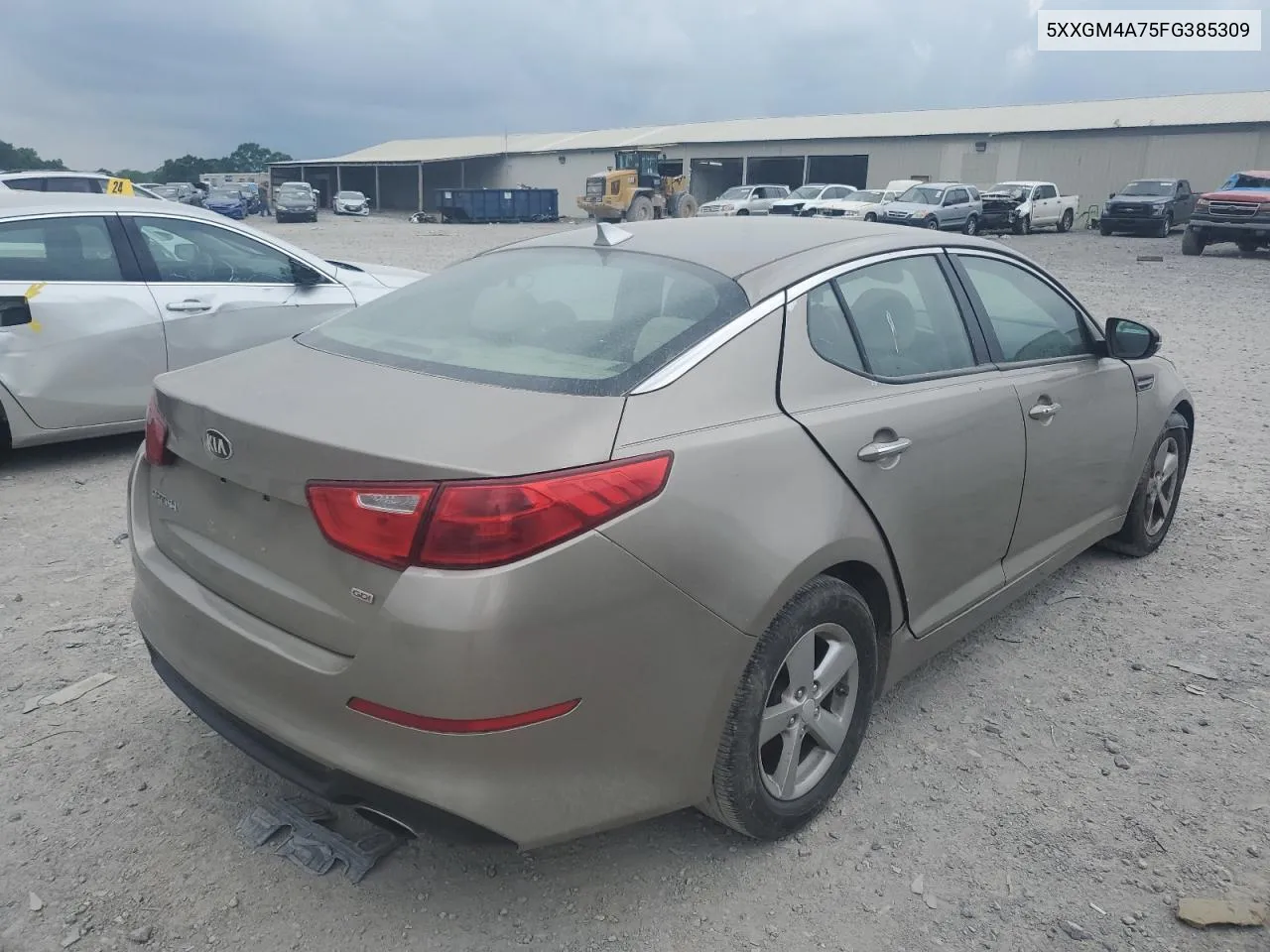 5XXGM4A75FG385309 2015 Kia Optima Lx