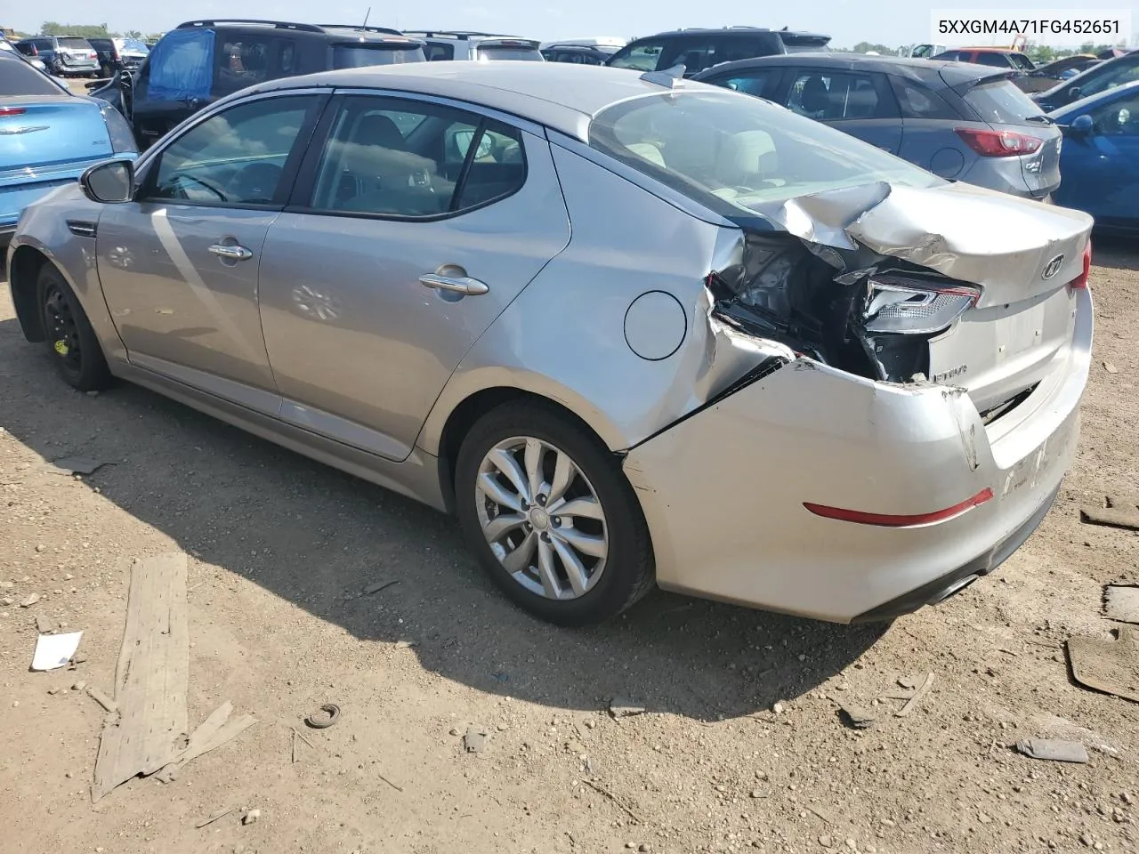 5XXGM4A71FG452651 2015 Kia Optima Lx