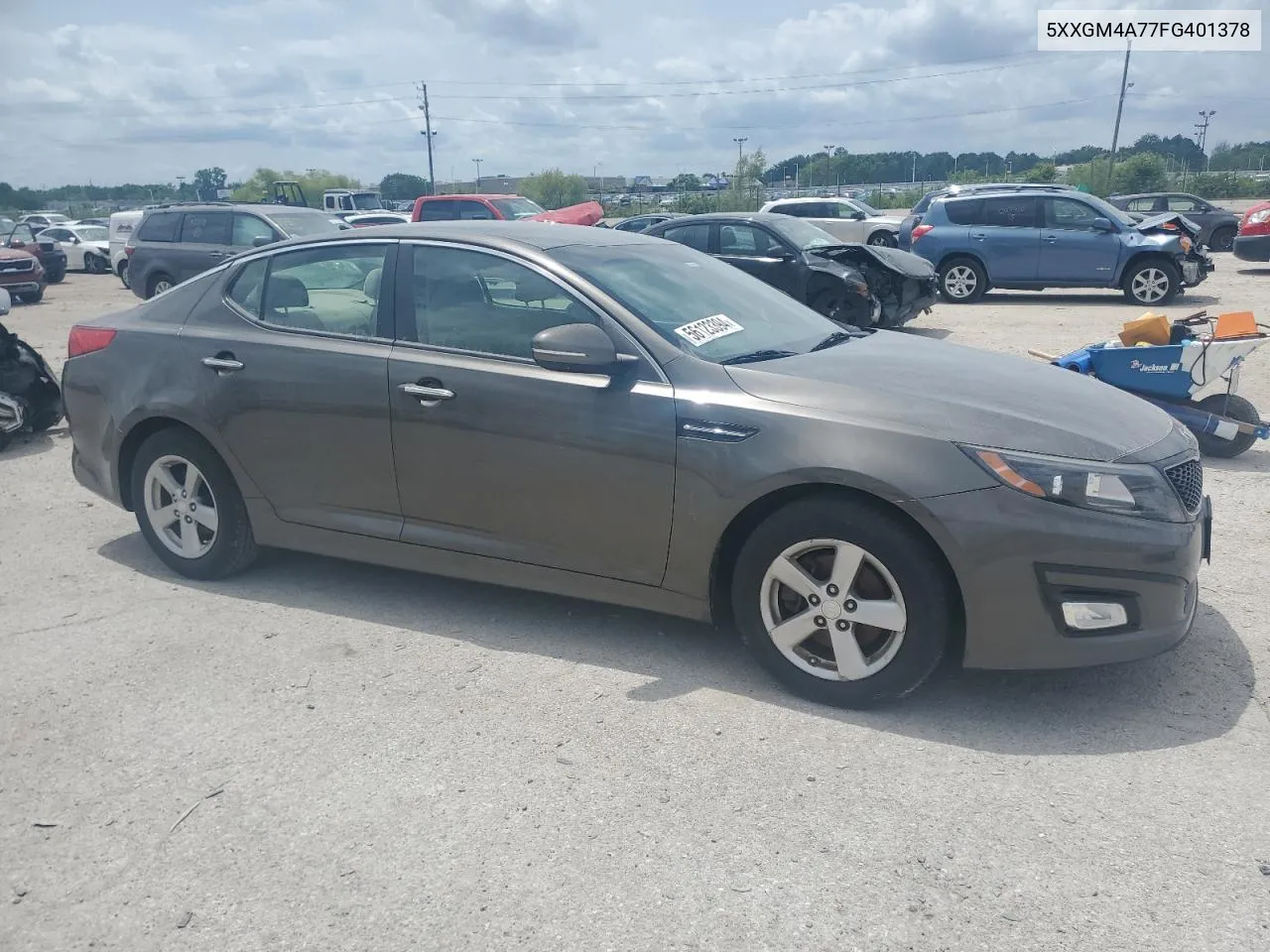 5XXGM4A77FG401378 2015 Kia Optima Lx