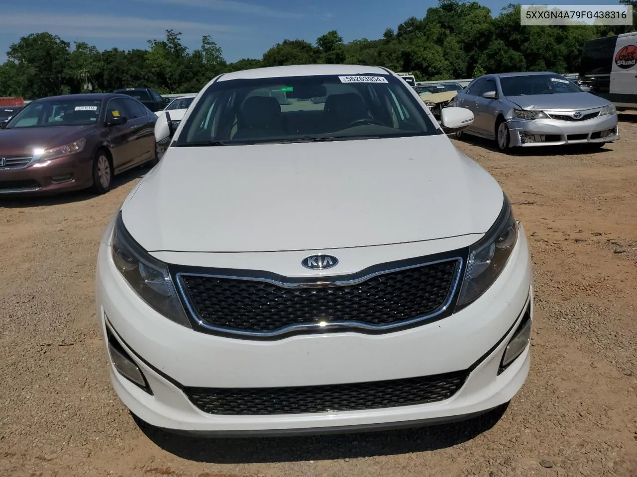 2015 Kia Optima Ex VIN: 5XXGN4A79FG438316 Lot: 56263954