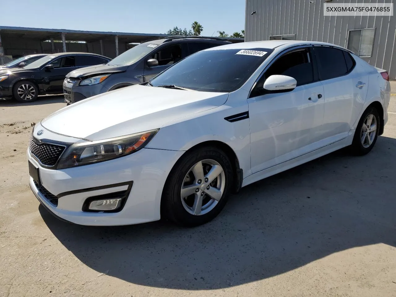 5XXGM4A75FG476855 2015 Kia Optima Lx