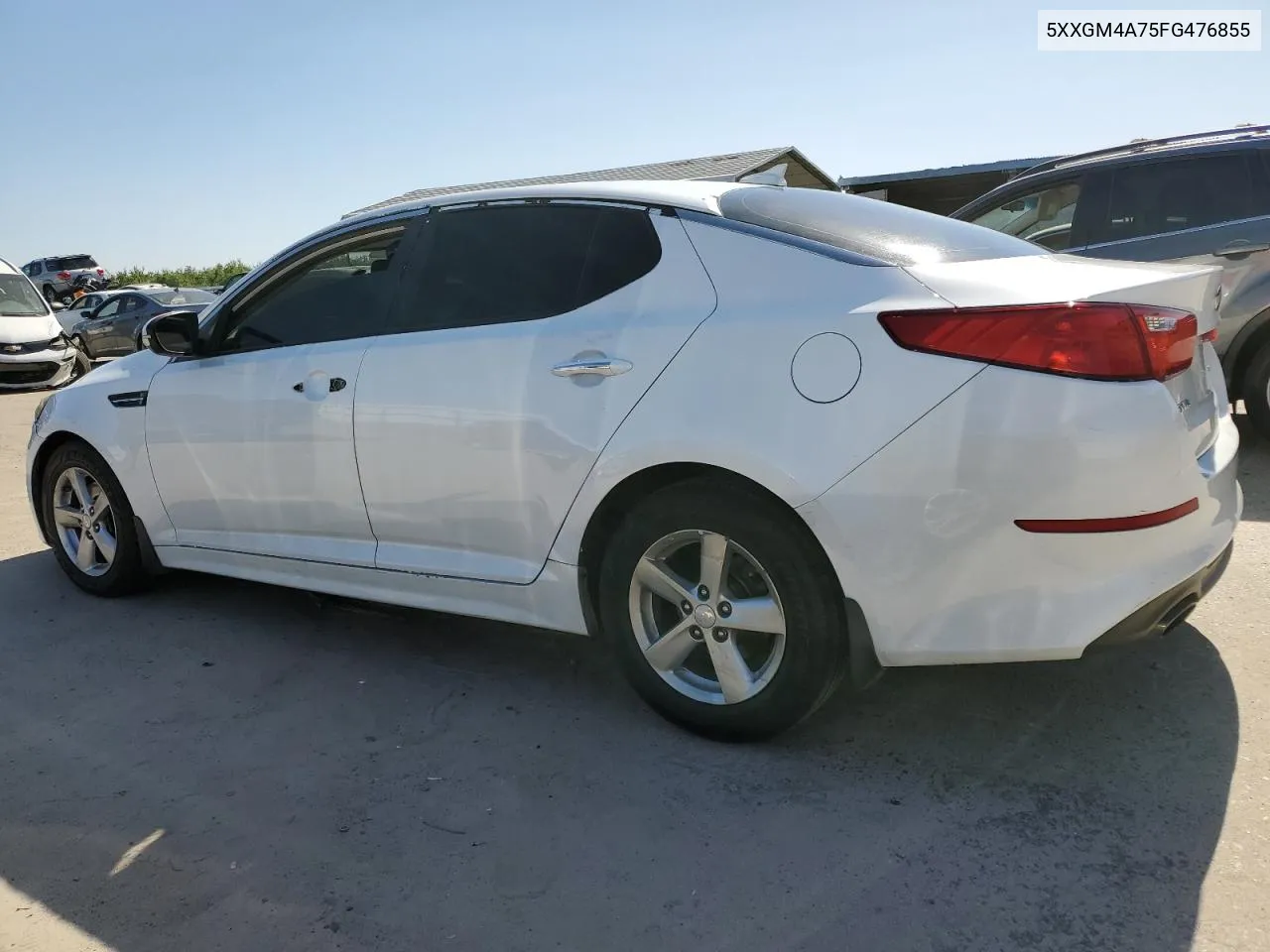 2015 Kia Optima Lx VIN: 5XXGM4A75FG476855 Lot: 56602694