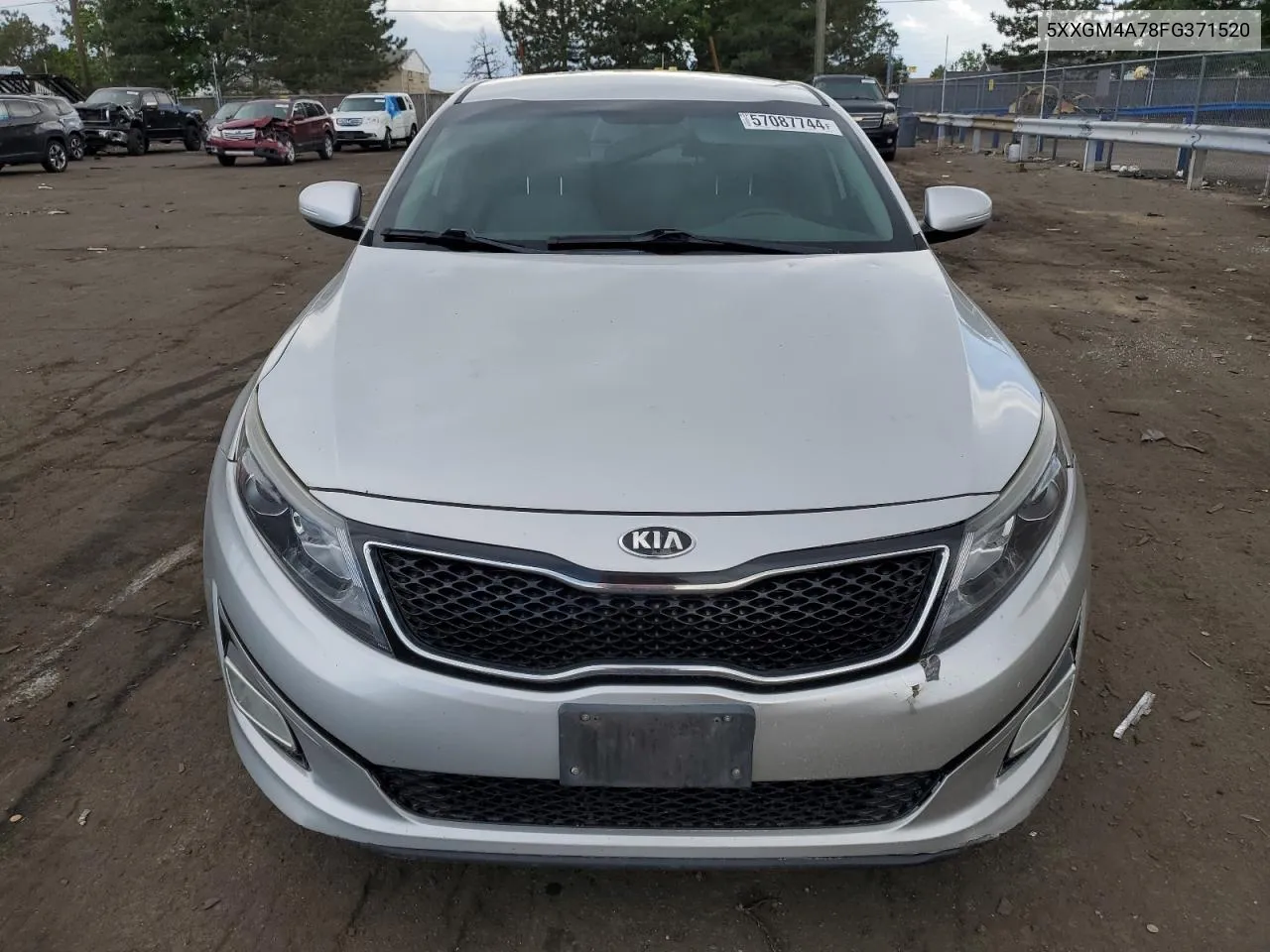 2015 Kia Optima Lx VIN: 5XXGM4A78FG371520 Lot: 57087744