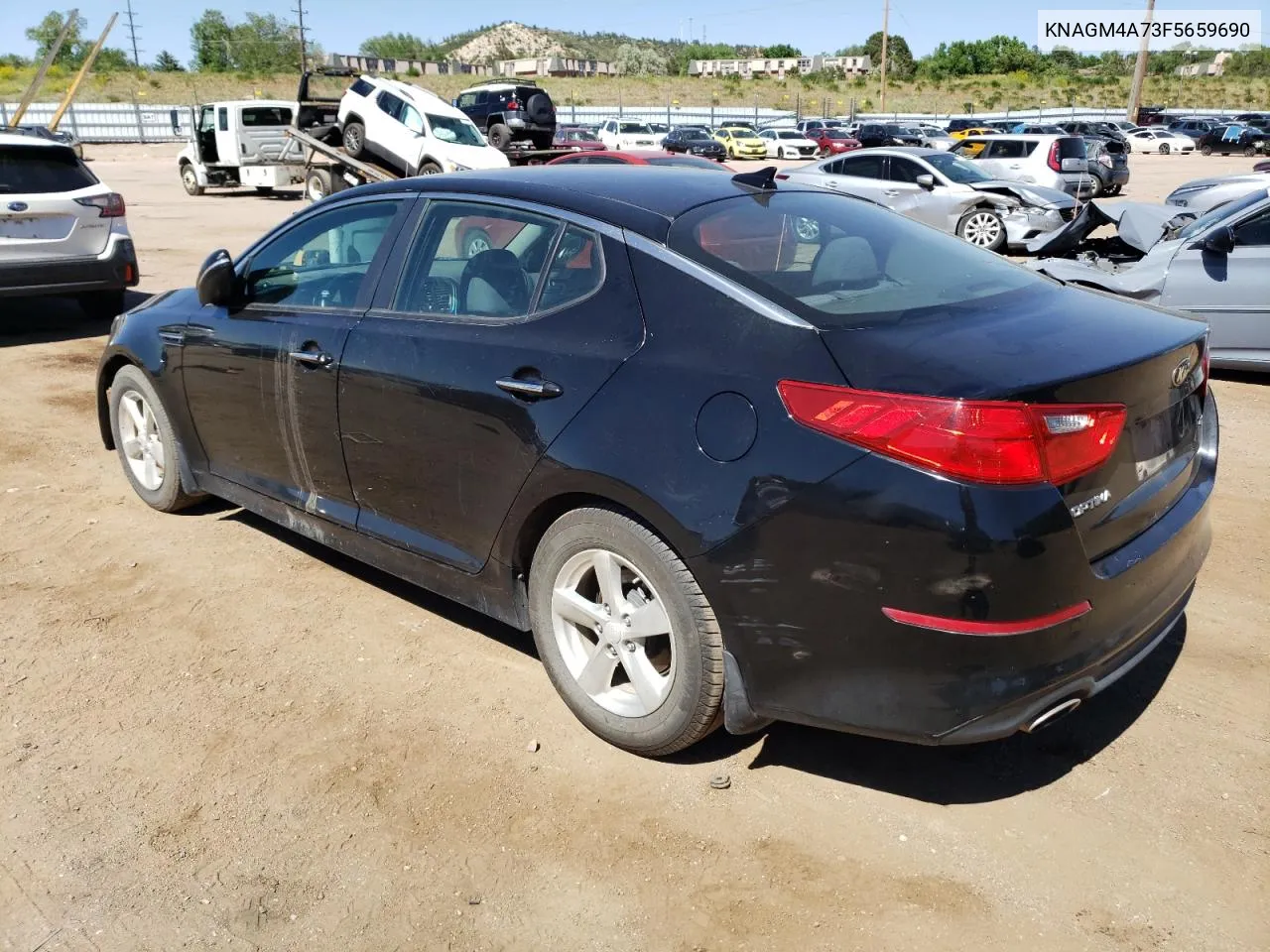 2015 Kia Optima Lx VIN: KNAGM4A73F5659690 Lot: 57405704