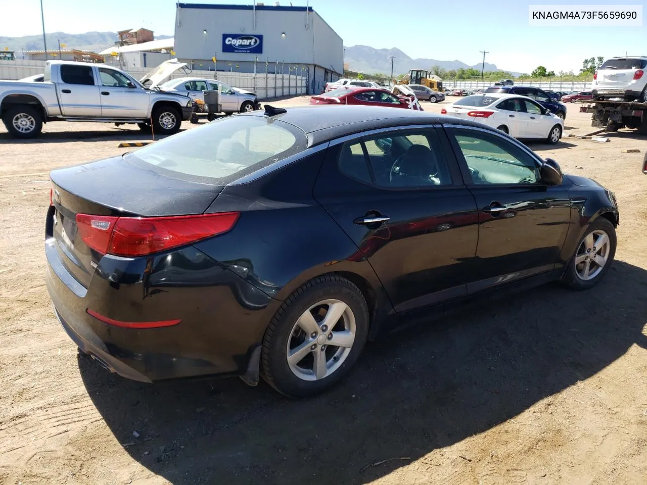 2015 Kia Optima Lx VIN: KNAGM4A73F5659690 Lot: 57405704