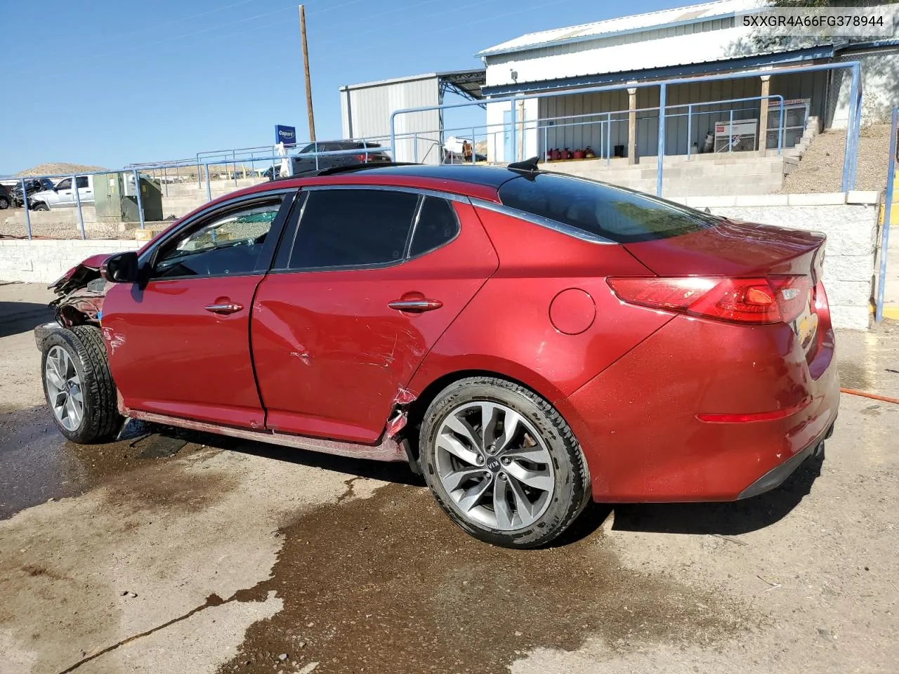 2015 Kia Optima Sx VIN: 5XXGR4A66FG378944 Lot: 57406614