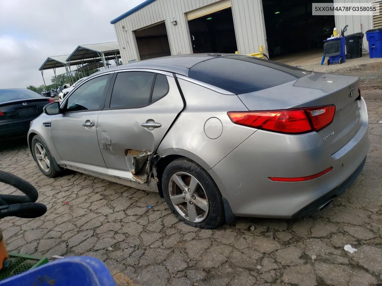 2015 Kia Optima Lx VIN: 5XXGM4A78FG358055 Lot: 57462383