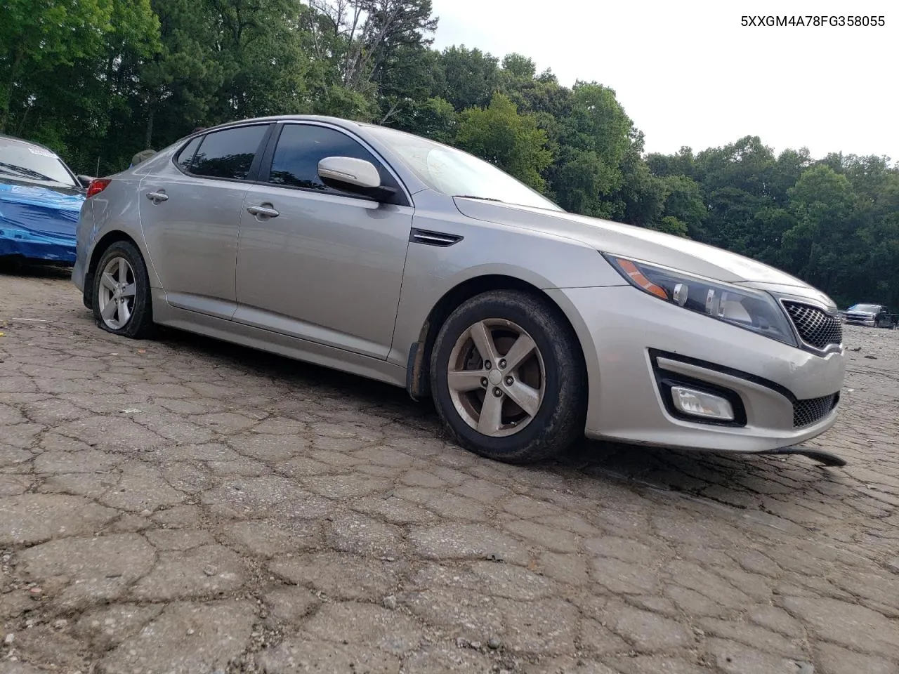 2015 Kia Optima Lx VIN: 5XXGM4A78FG358055 Lot: 57462383