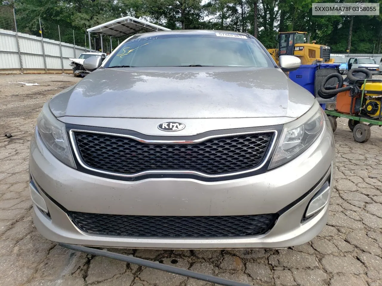 5XXGM4A78FG358055 2015 Kia Optima Lx