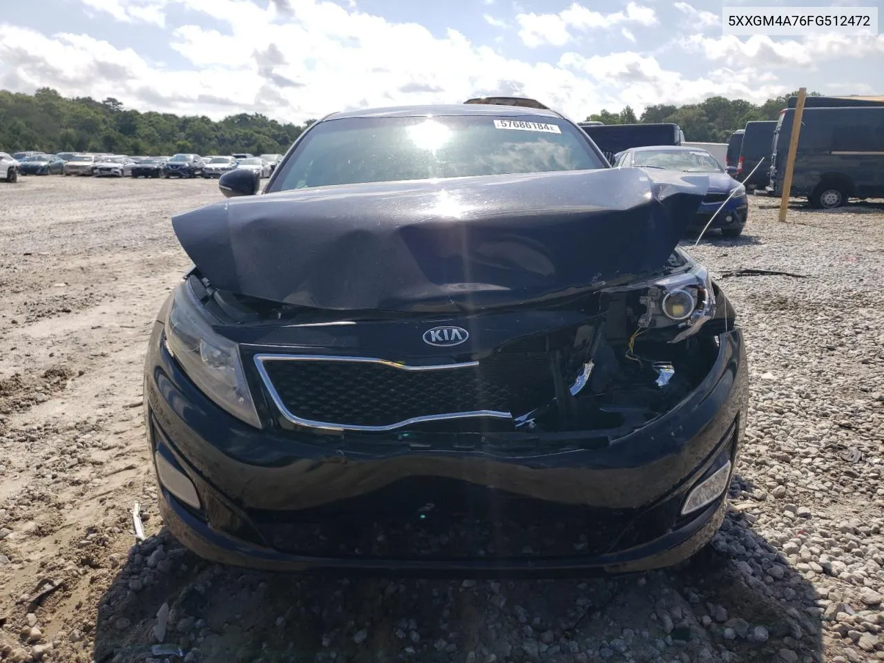 5XXGM4A76FG512472 2015 Kia Optima Lx