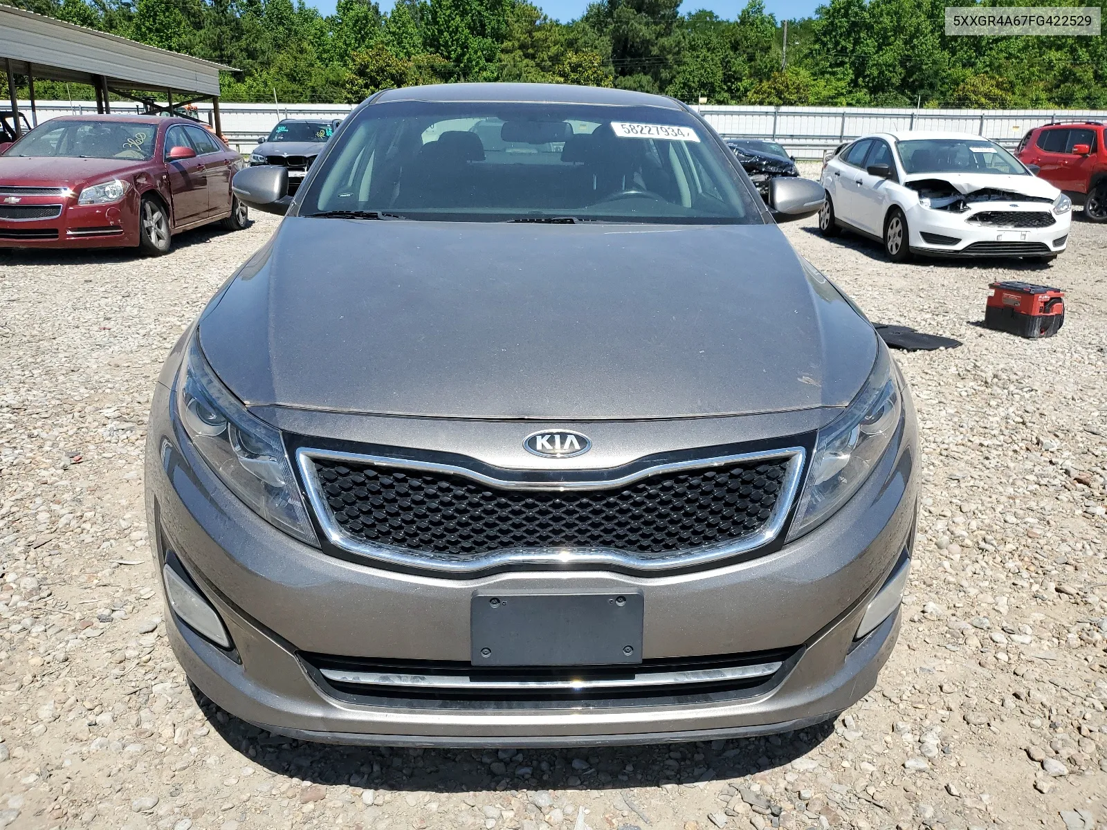 5XXGR4A67FG422529 2015 Kia Optima Sx