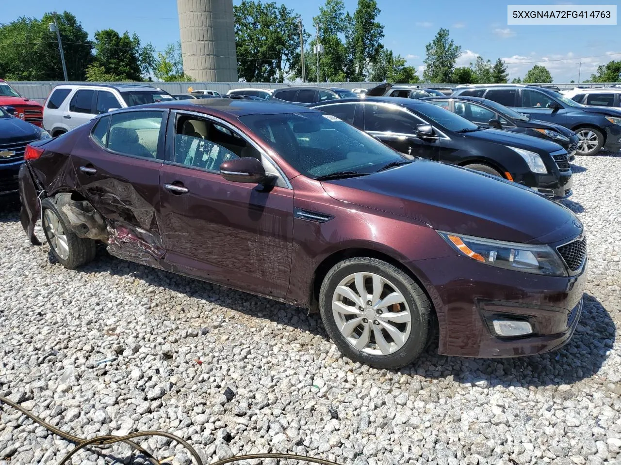 2015 Kia Optima Ex VIN: 5XXGN4A72FG414763 Lot: 58263334