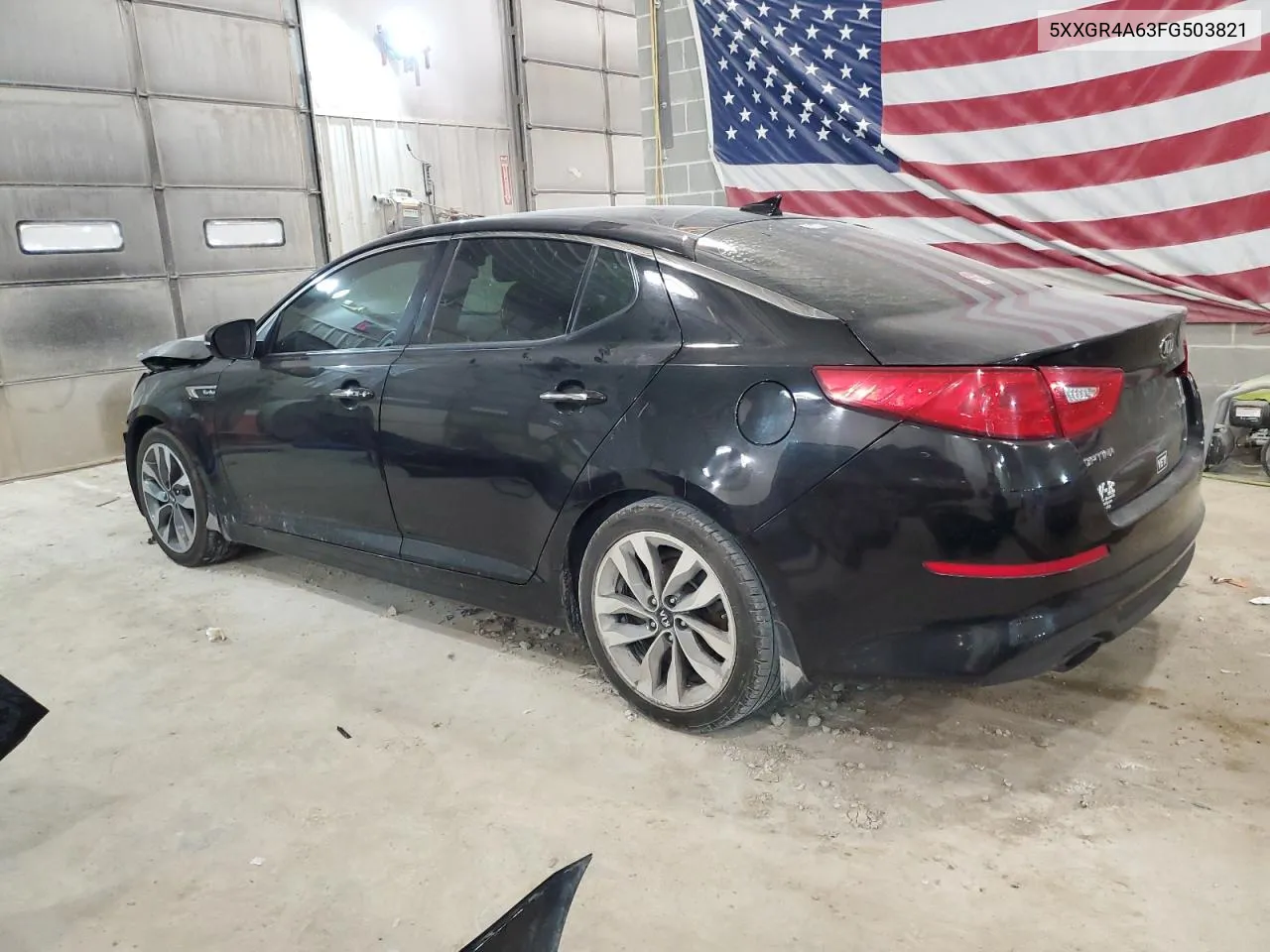 2015 Kia Optima Sx VIN: 5XXGR4A63FG503821 Lot: 58345574