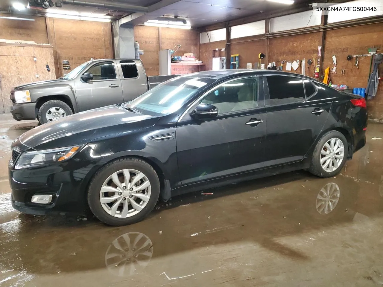 2015 Kia Optima Ex VIN: 5XXGN4A74FG500446 Lot: 59736214