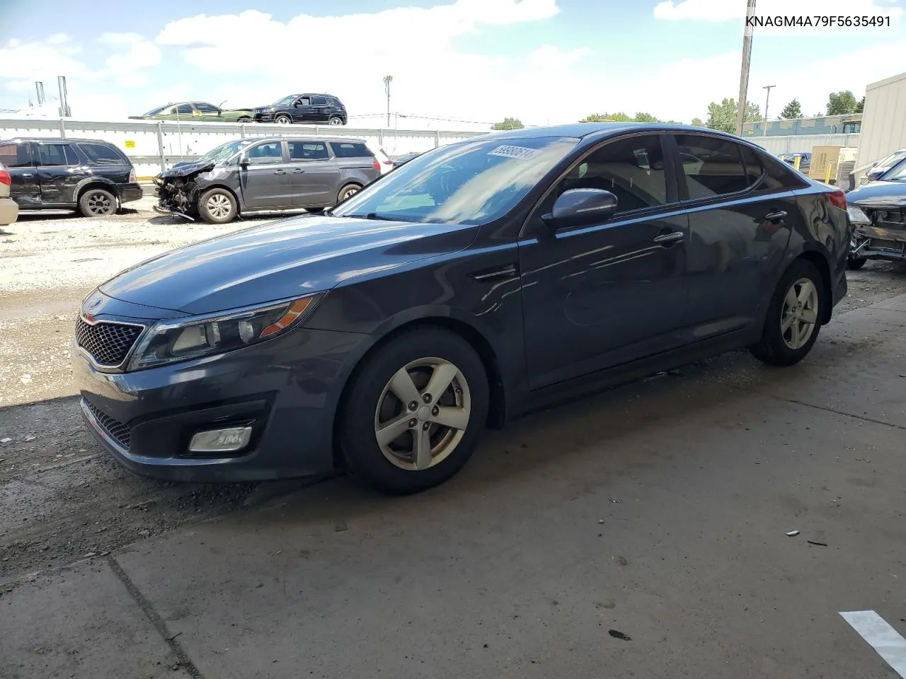 KNAGM4A79F5635491 2015 Kia Optima Lx