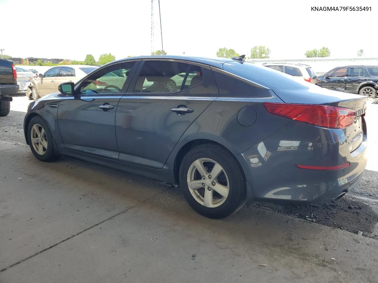 KNAGM4A79F5635491 2015 Kia Optima Lx