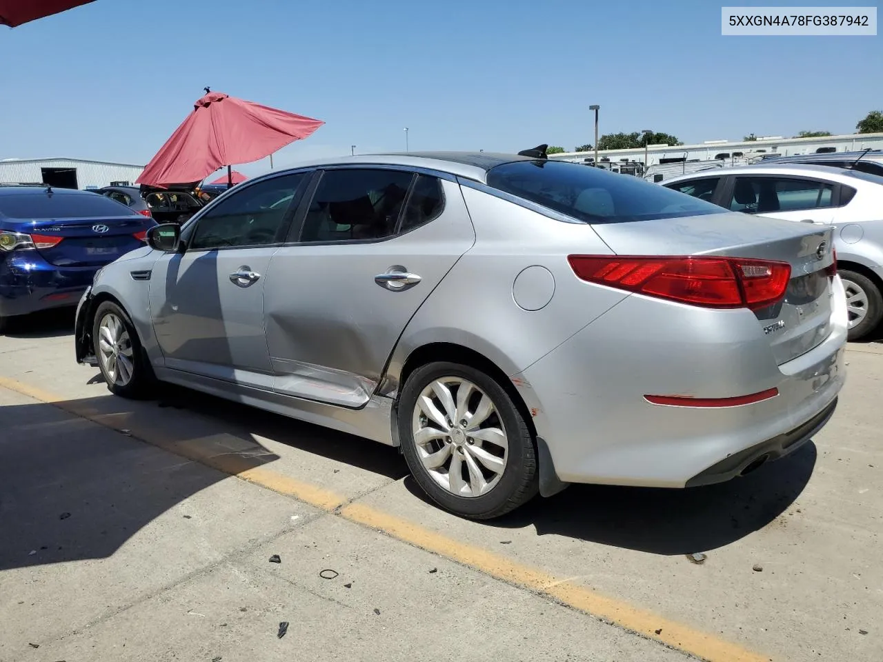 2015 Kia Optima Ex VIN: 5XXGN4A78FG387942 Lot: 59984914