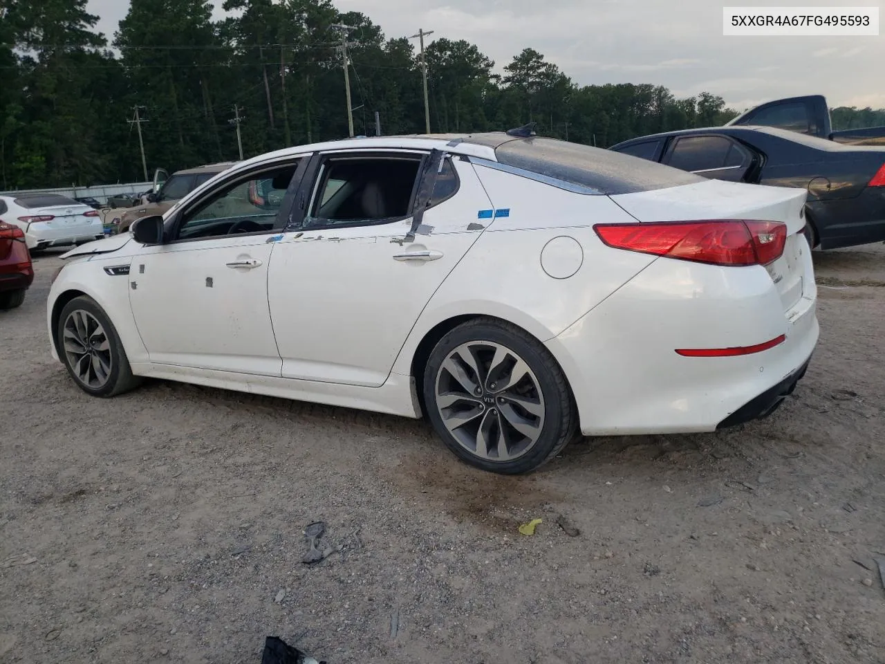 5XXGR4A67FG495593 2015 Kia Optima Sx