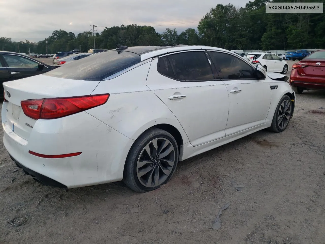 5XXGR4A67FG495593 2015 Kia Optima Sx