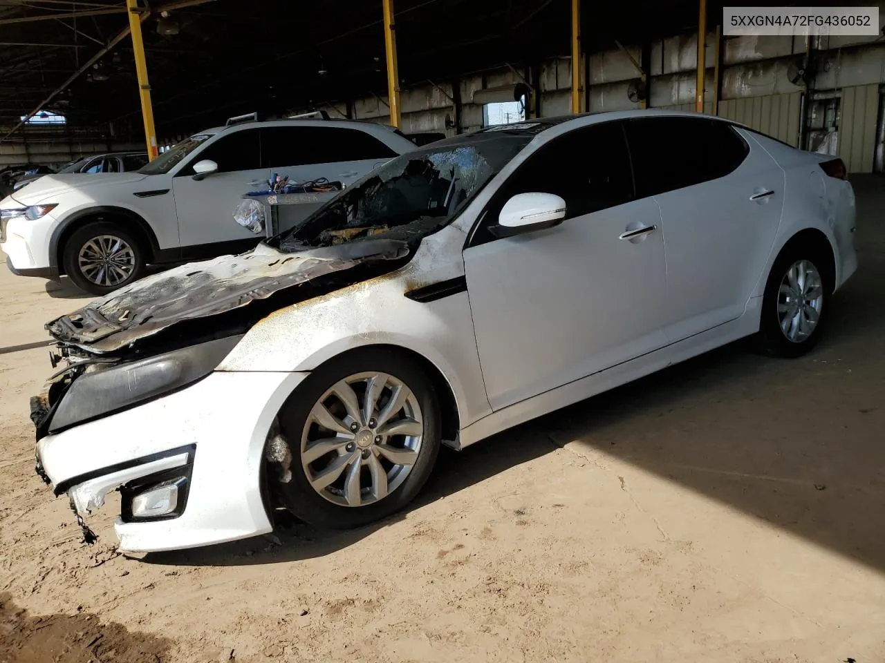 5XXGN4A72FG436052 2015 Kia Optima Ex