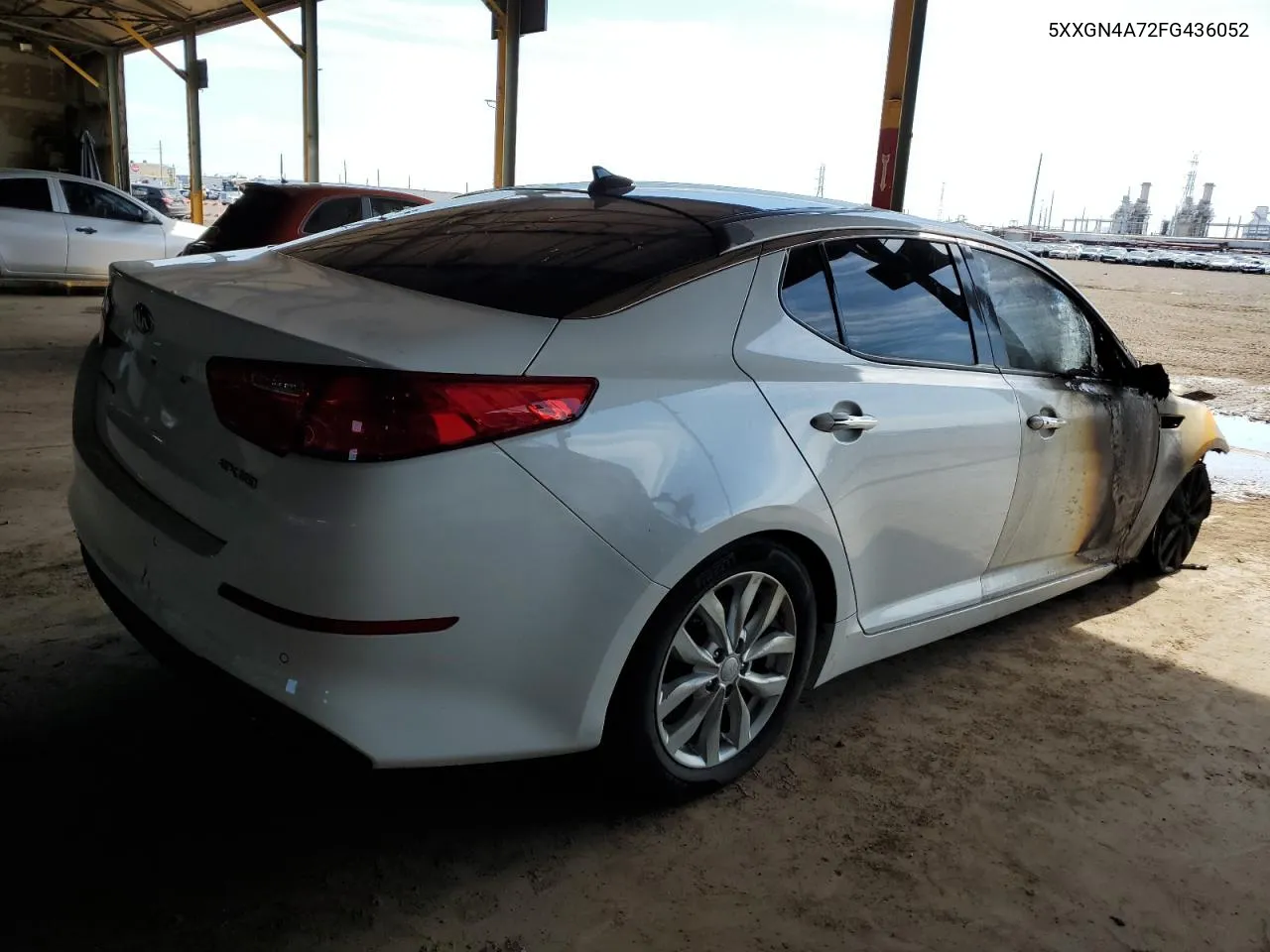 2015 Kia Optima Ex VIN: 5XXGN4A72FG436052 Lot: 60571934