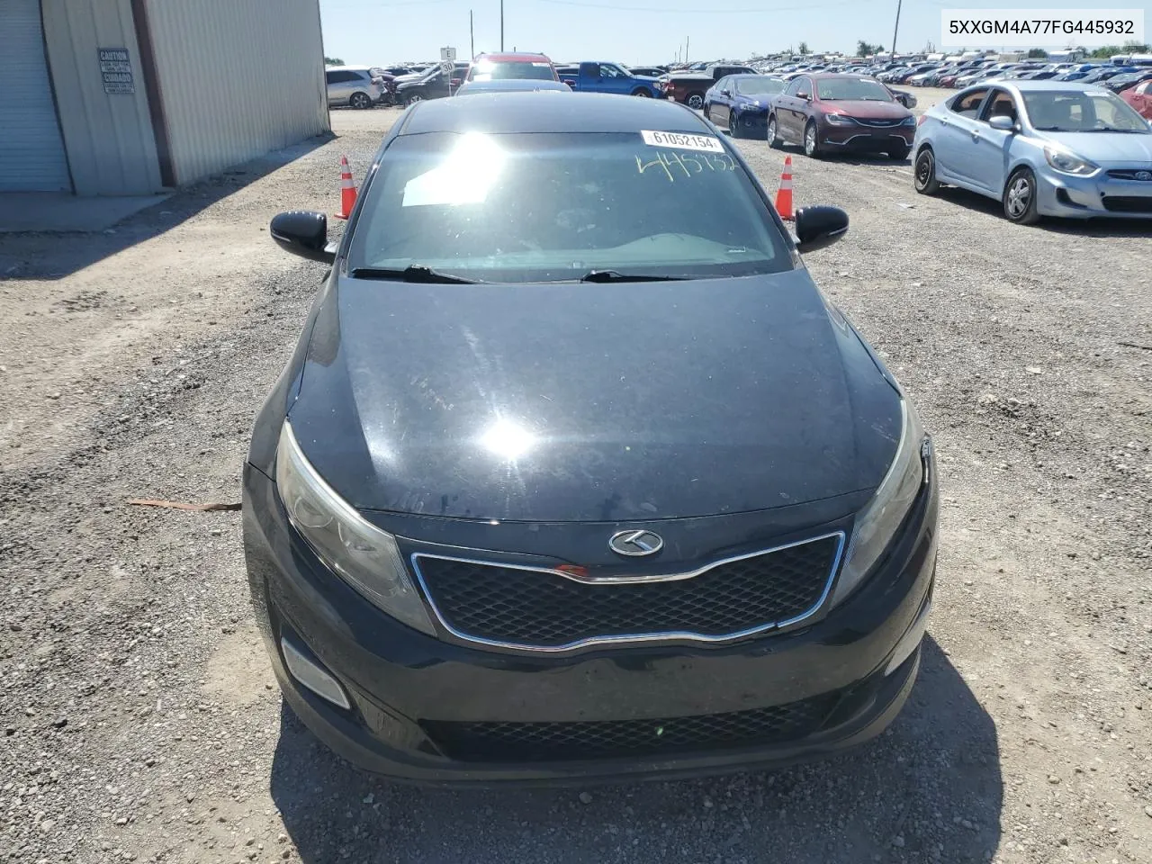 2015 Kia Optima Lx VIN: 5XXGM4A77FG445932 Lot: 61052154