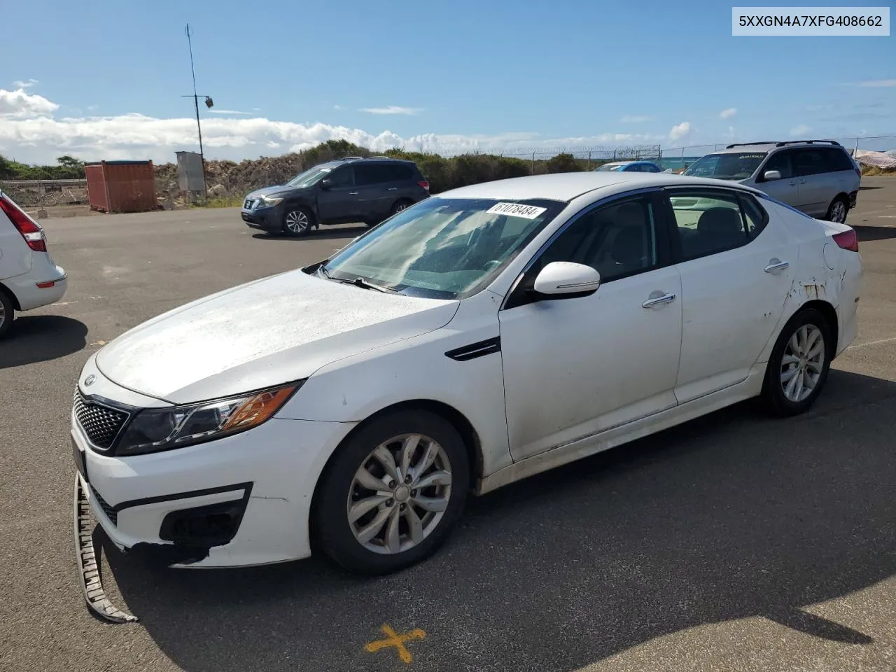 5XXGN4A7XFG408662 2015 Kia Optima Ex