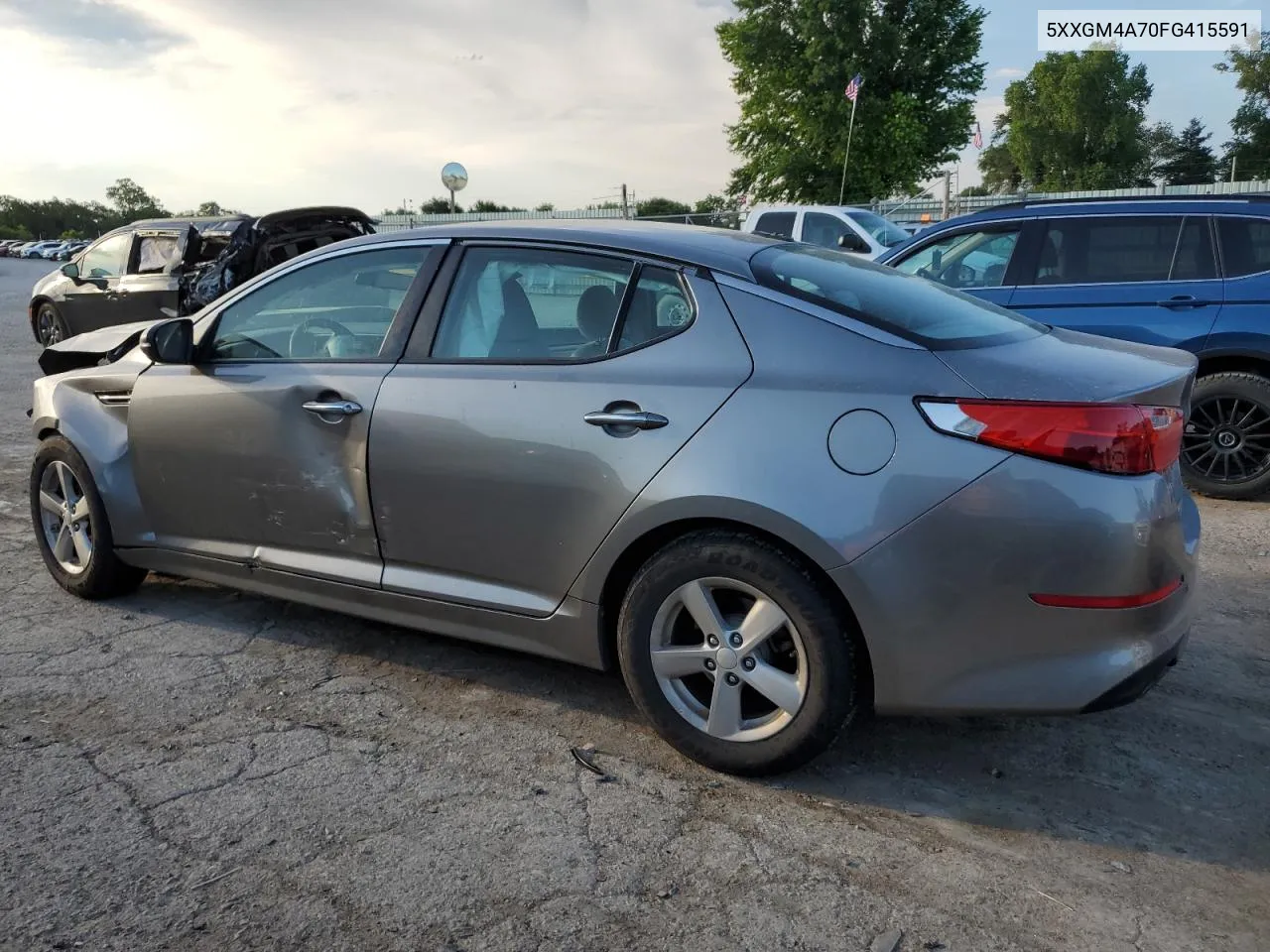 2015 Kia Optima Lx VIN: 5XXGM4A70FG415591 Lot: 61108164