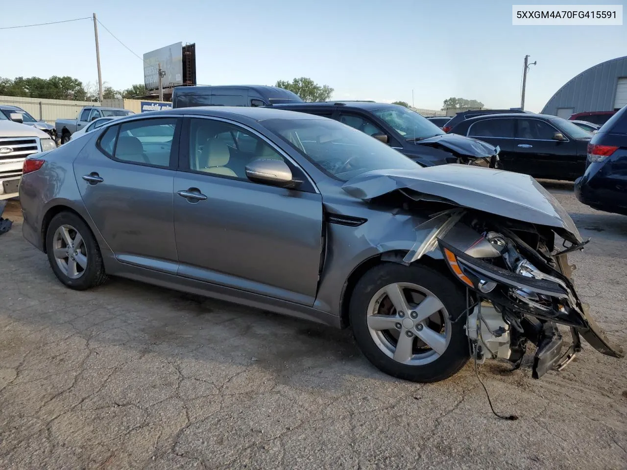 5XXGM4A70FG415591 2015 Kia Optima Lx