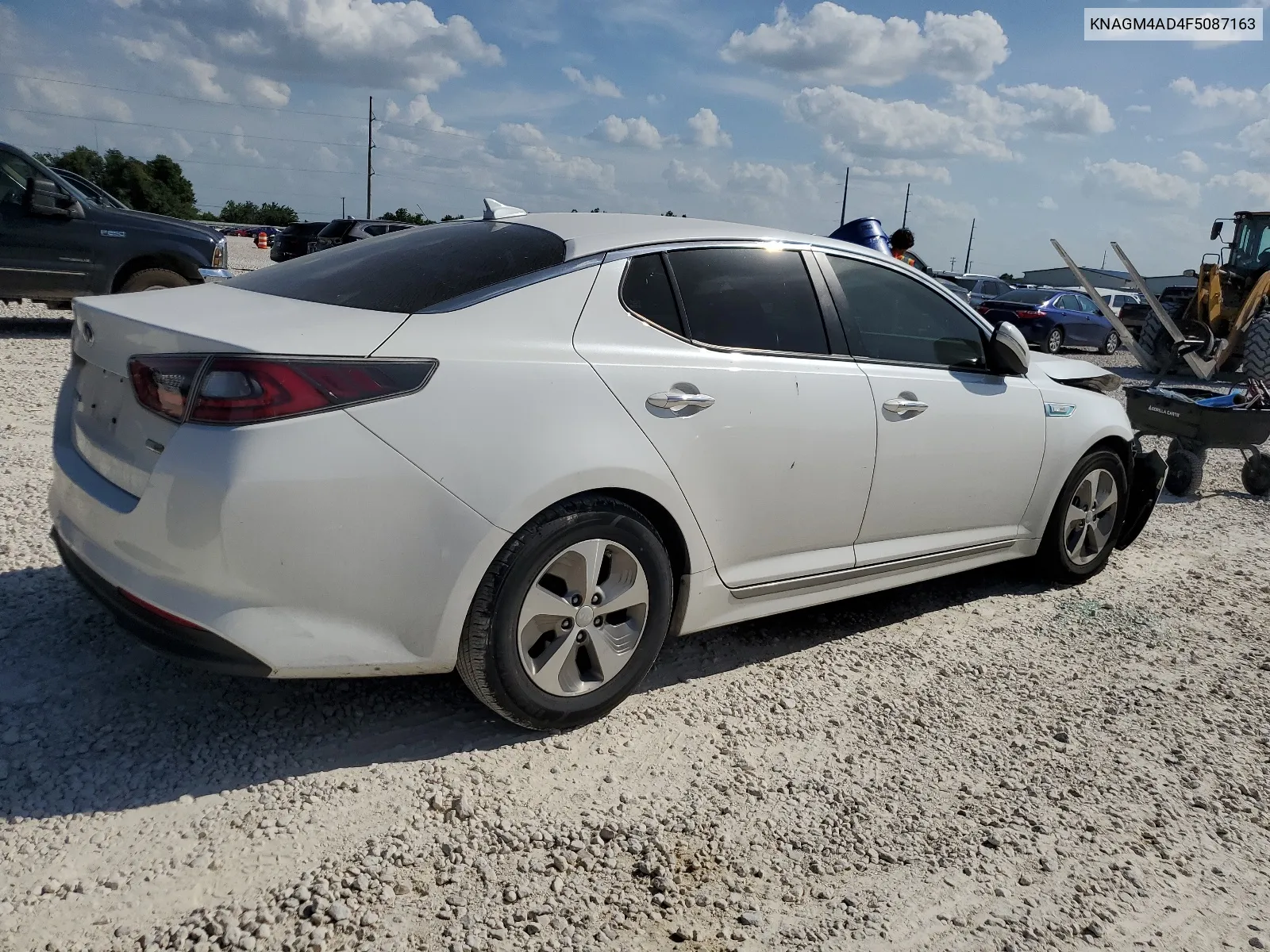 KNAGM4AD4F5087163 2015 Kia Optima Hybrid