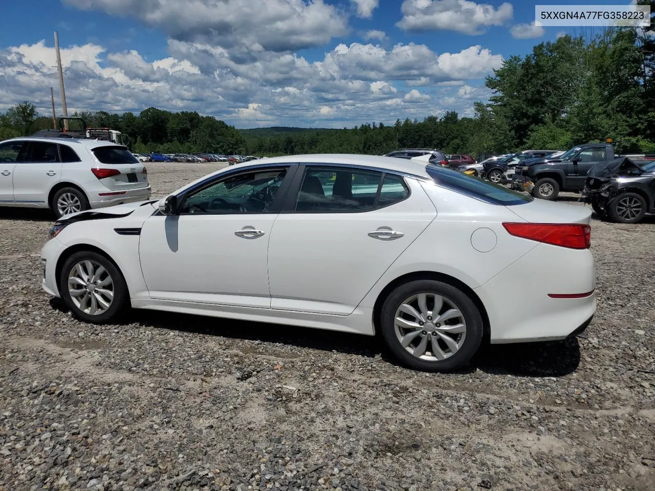 2015 Kia Optima Ex VIN: 5XXGN4A77FG358223 Lot: 61312504