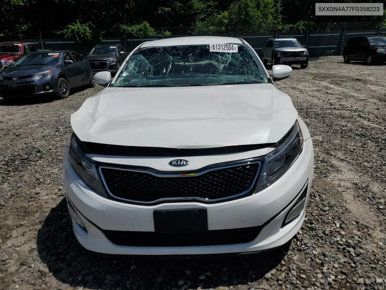 2015 Kia Optima Ex VIN: 5XXGN4A77FG358223 Lot: 61312504