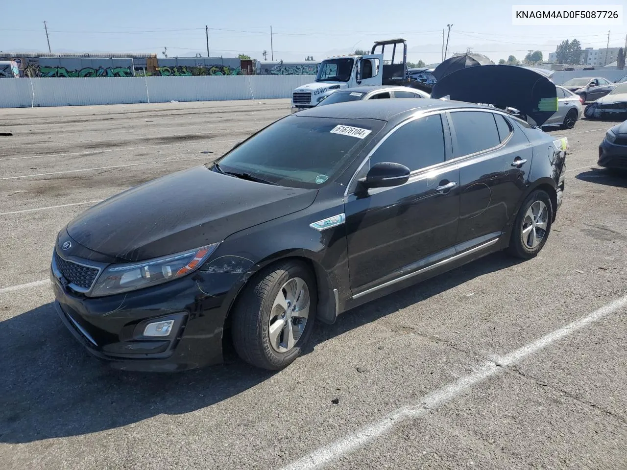 KNAGM4AD0F5087726 2015 Kia Optima Hybrid