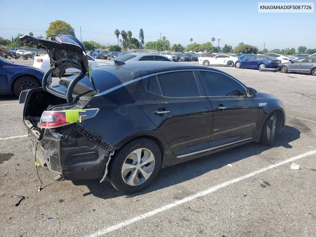 KNAGM4AD0F5087726 2015 Kia Optima Hybrid