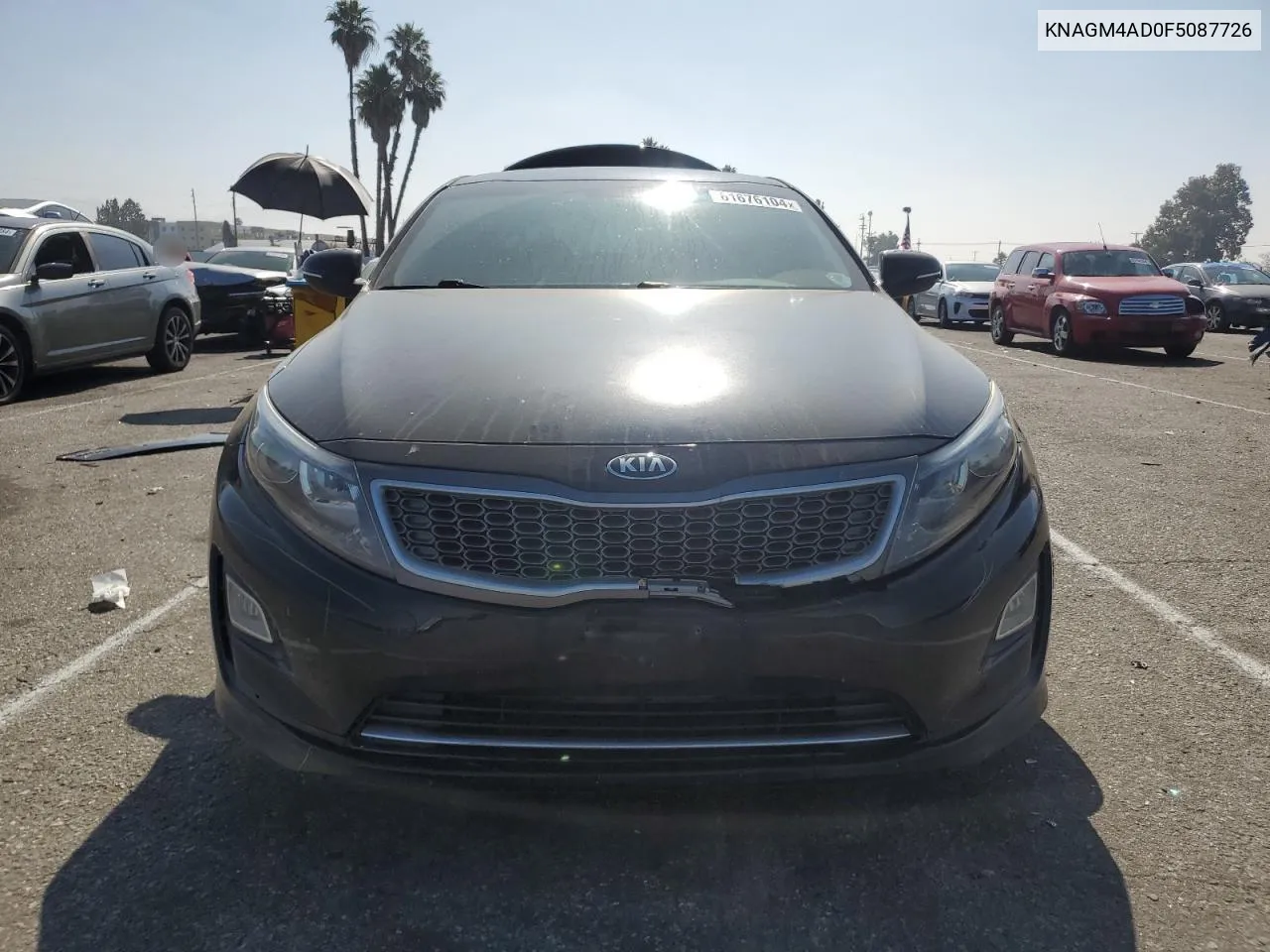 KNAGM4AD0F5087726 2015 Kia Optima Hybrid