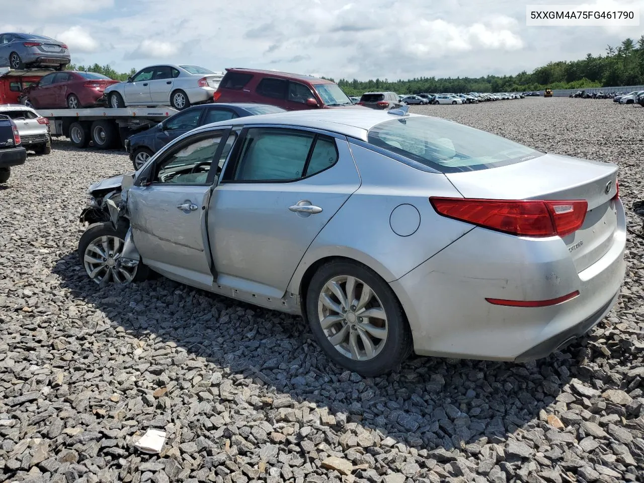 5XXGM4A75FG461790 2015 Kia Optima Lx