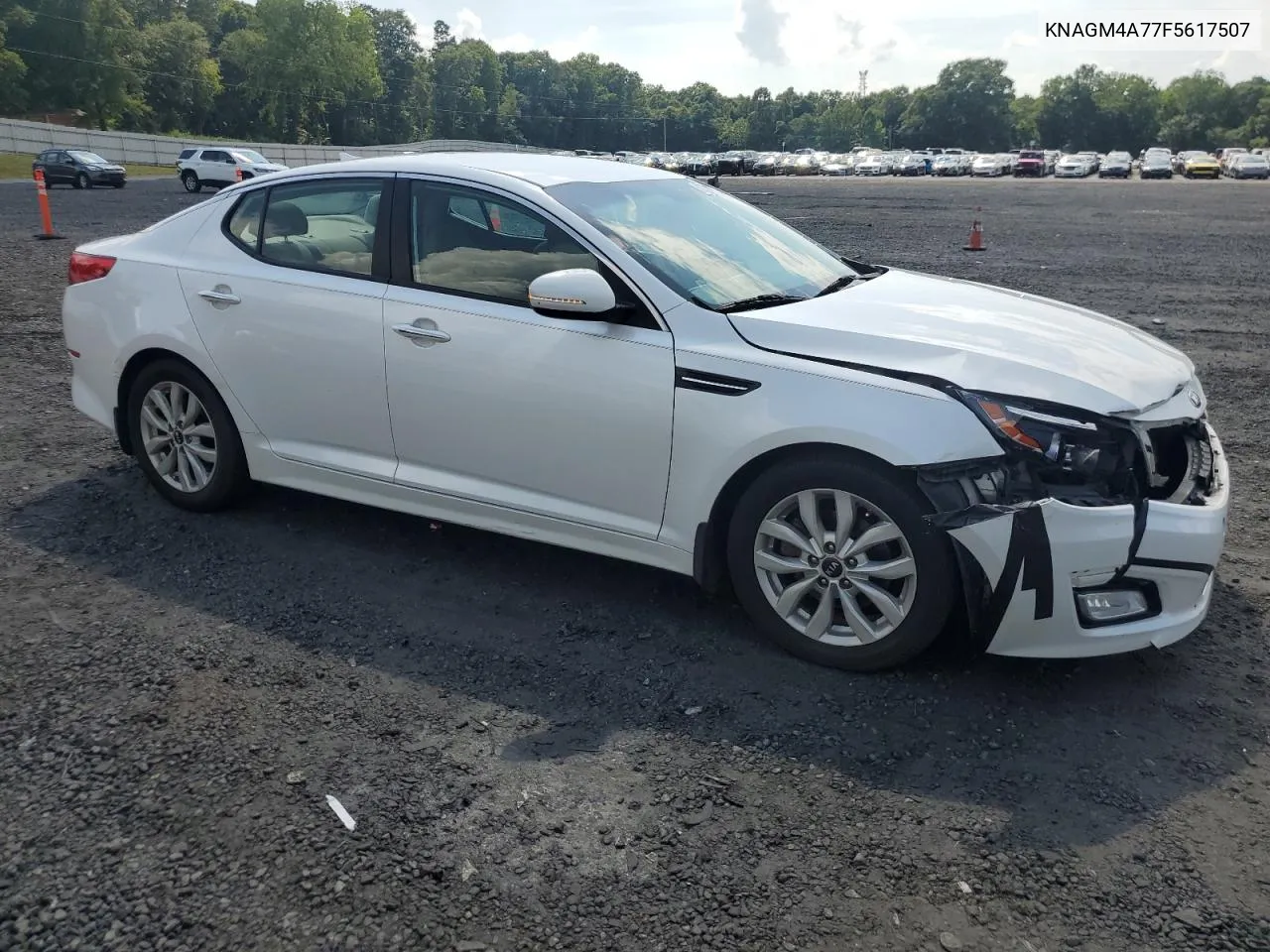 KNAGM4A77F5617507 2015 Kia Optima Lx