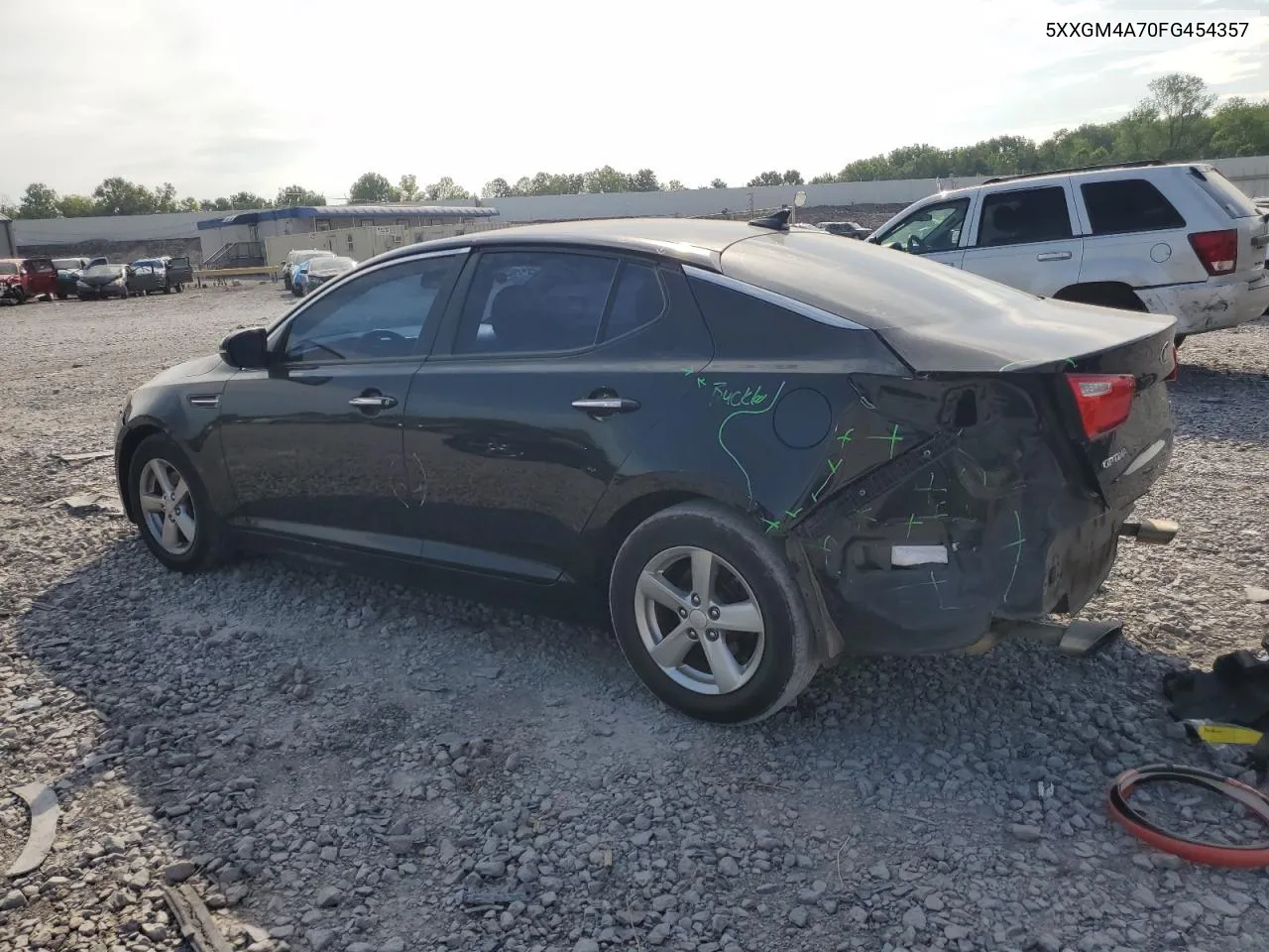 2015 Kia Optima Lx VIN: 5XXGM4A70FG454357 Lot: 62469264