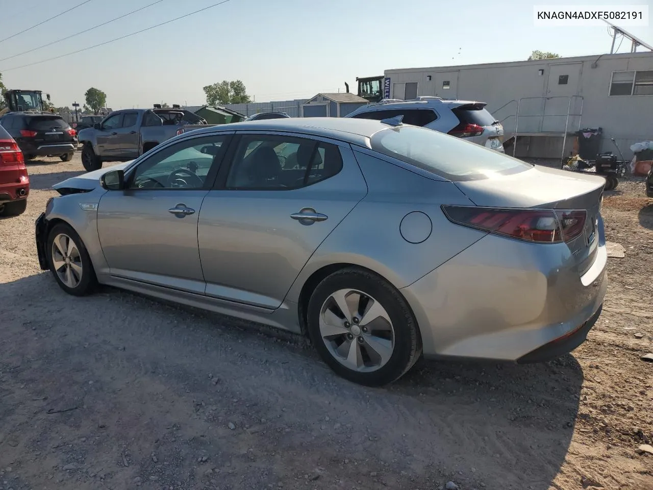 2015 Kia Optima Hybrid VIN: KNAGN4ADXF5082191 Lot: 62502704